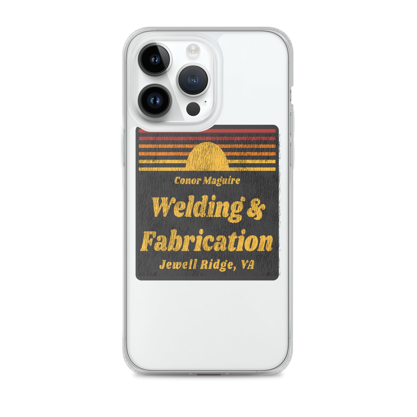 Conor Maguire Welding Clear Case for iPhone®