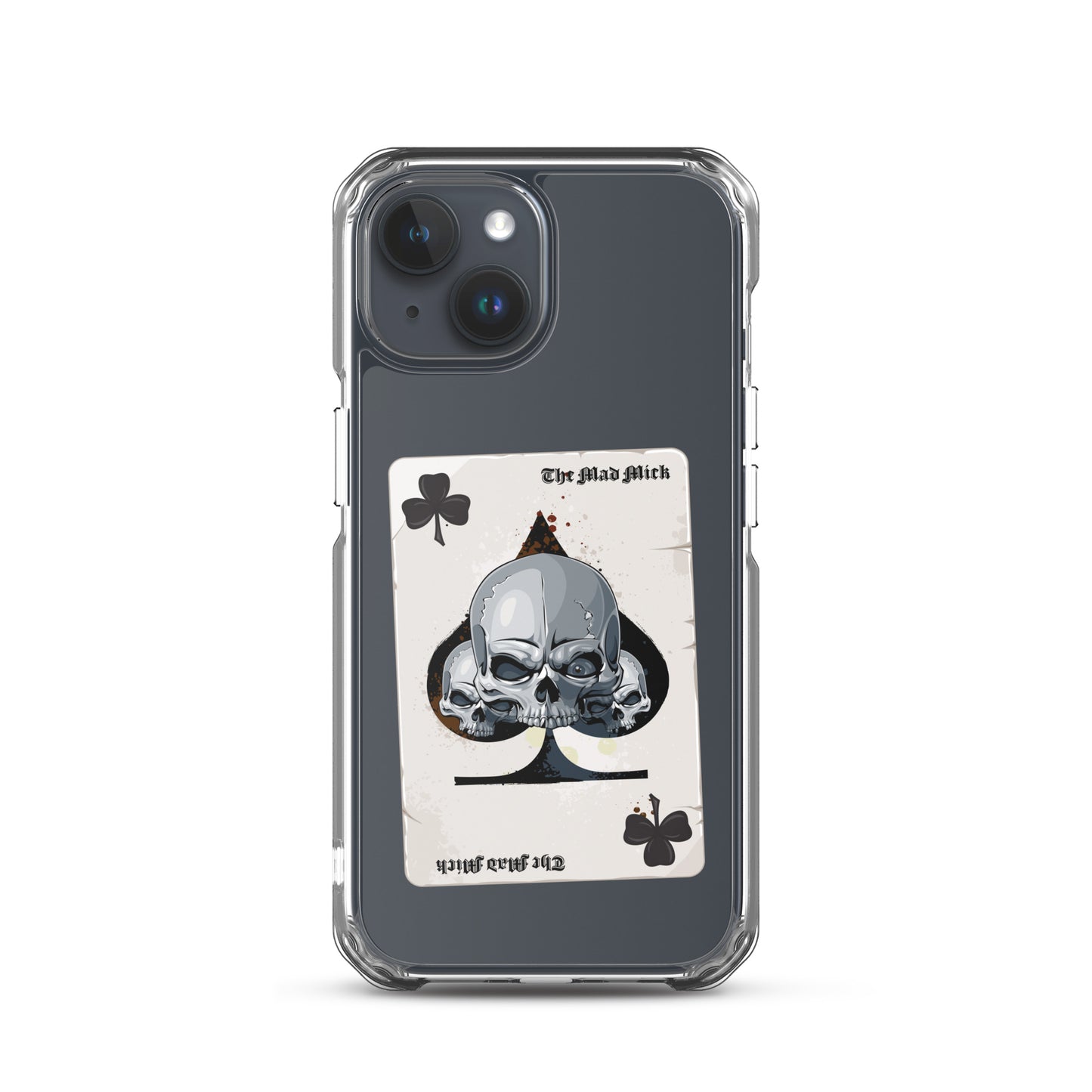 Mad Mick Death Card Clear Case for iPhone®