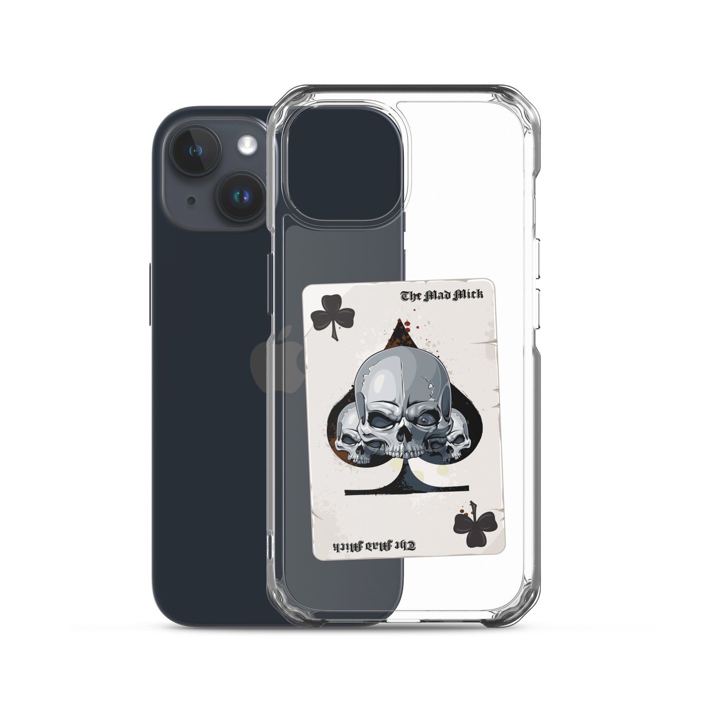 Mad Mick Death Card Clear Case for iPhone®