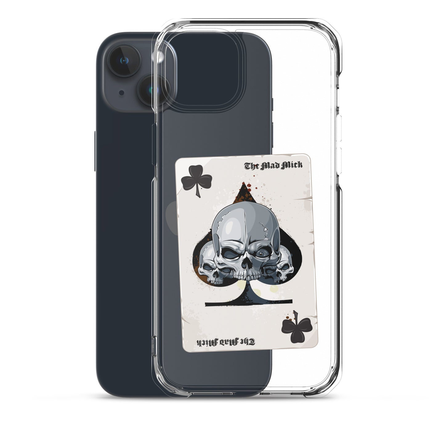 Mad Mick Death Card Clear Case for iPhone®