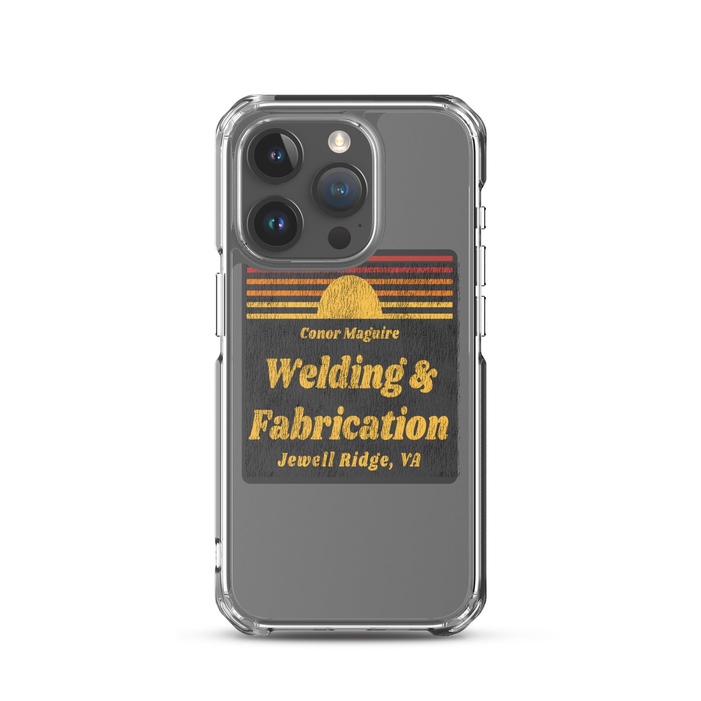 Conor Maguire Welding Clear Case for iPhone®