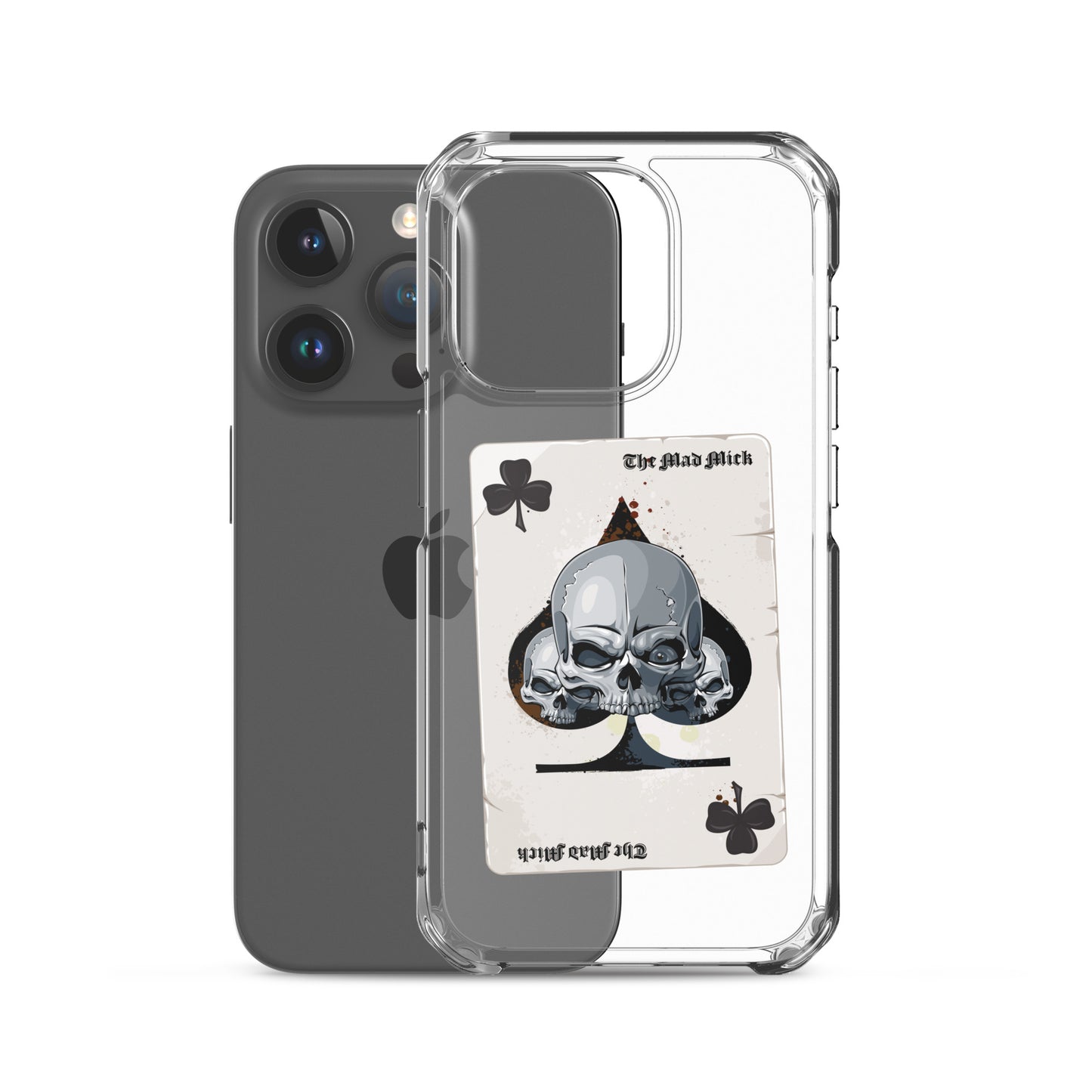 Mad Mick Death Card Clear Case for iPhone®