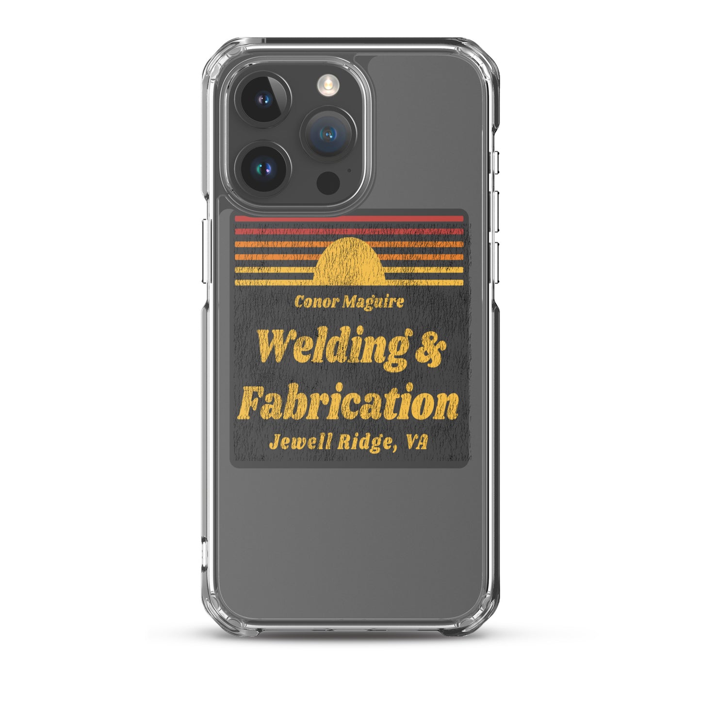 Conor Maguire Welding Clear Case for iPhone®