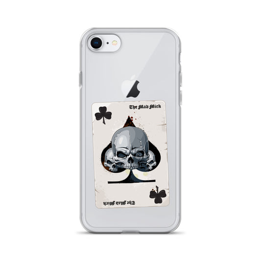 Mad Mick Death Card Clear Case for iPhone®