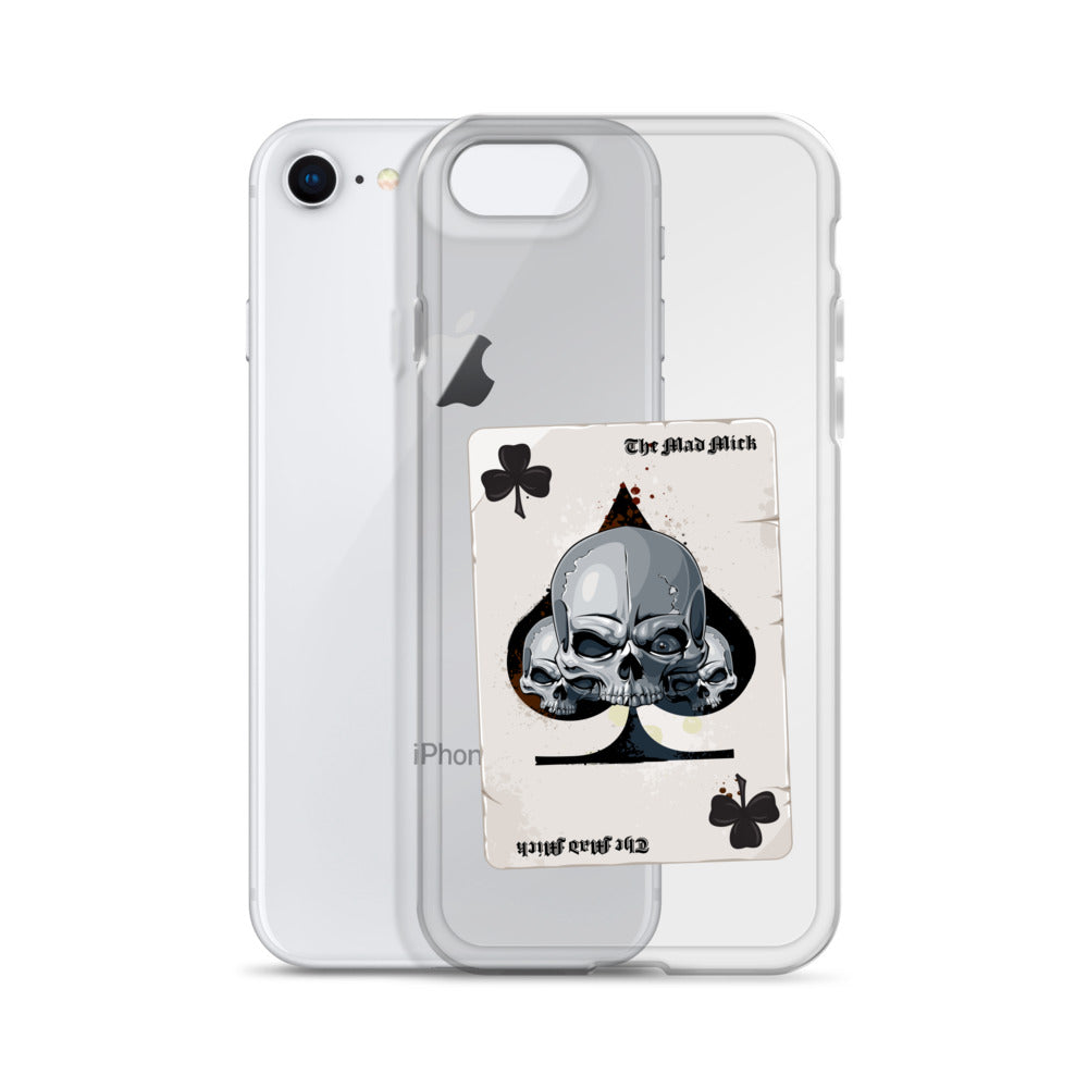 Mad Mick Death Card Clear Case for iPhone®