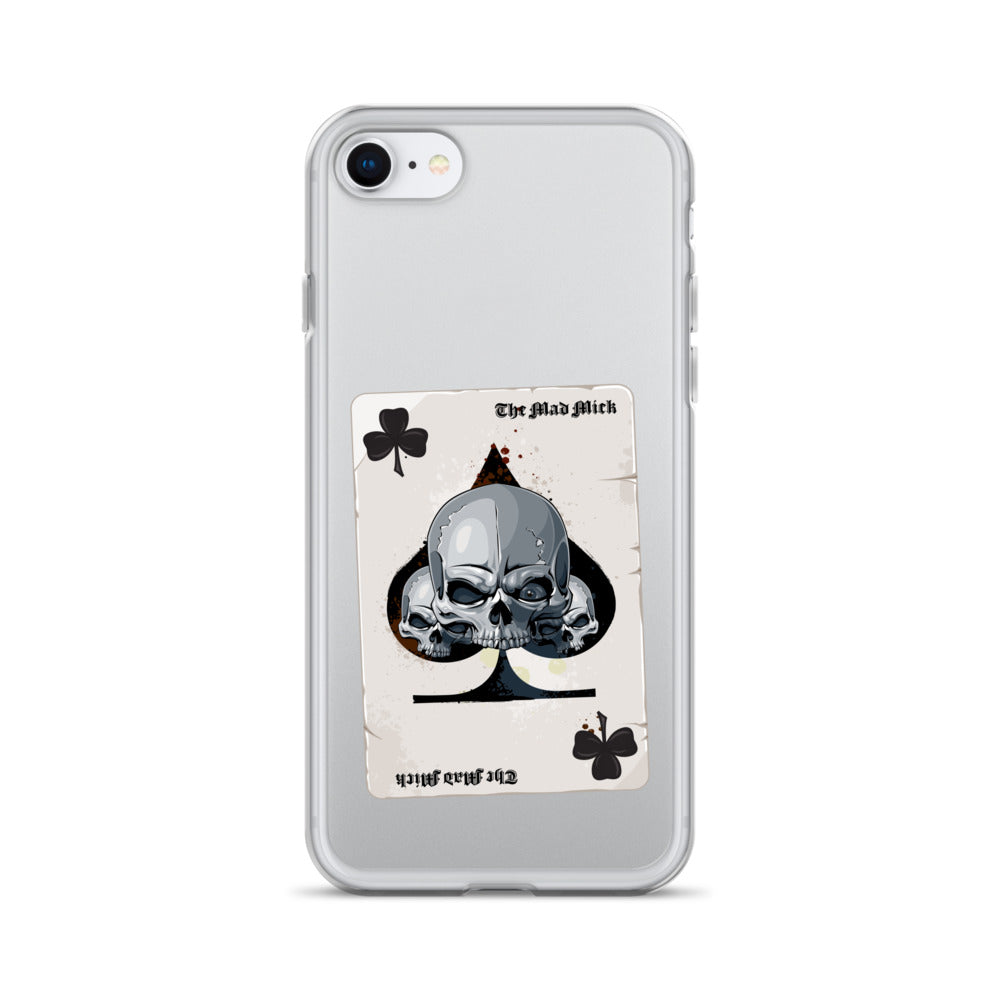 Mad Mick Death Card Clear Case for iPhone®