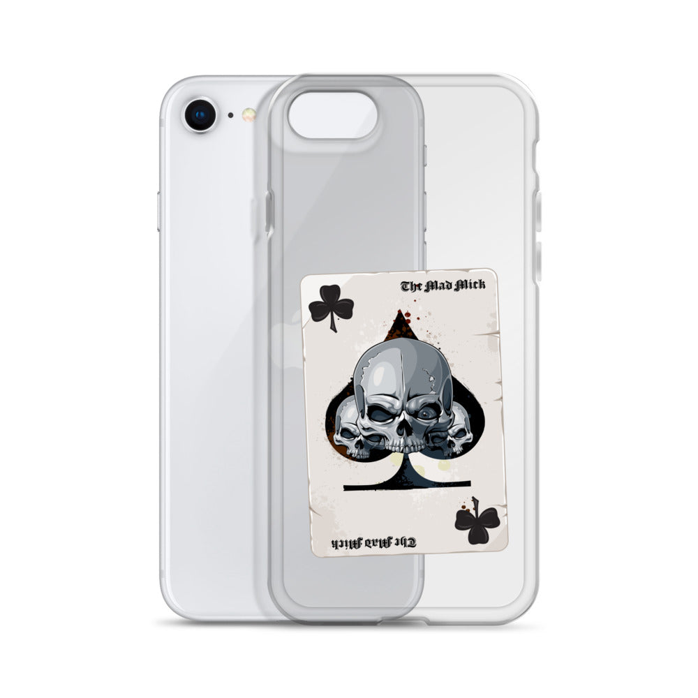 Mad Mick Death Card Clear Case for iPhone®