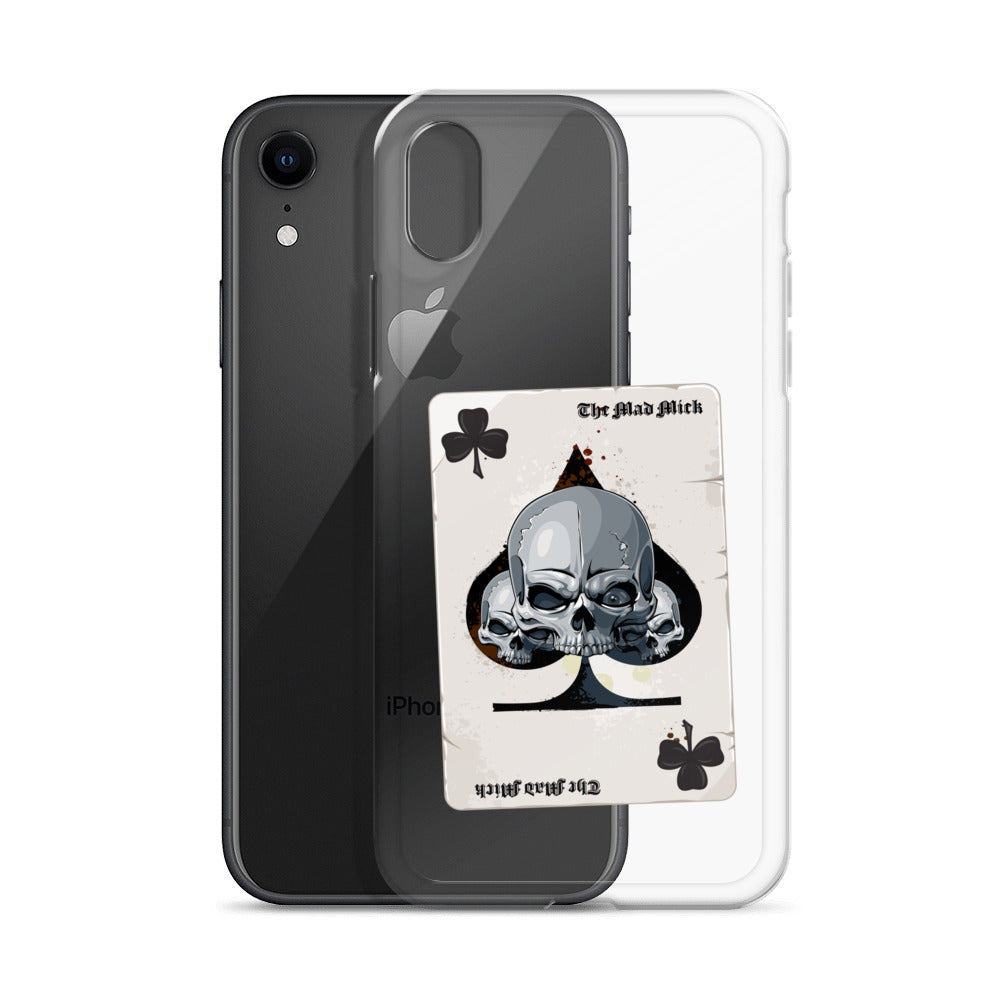 Mad Mick Death Card Clear Case for iPhone®