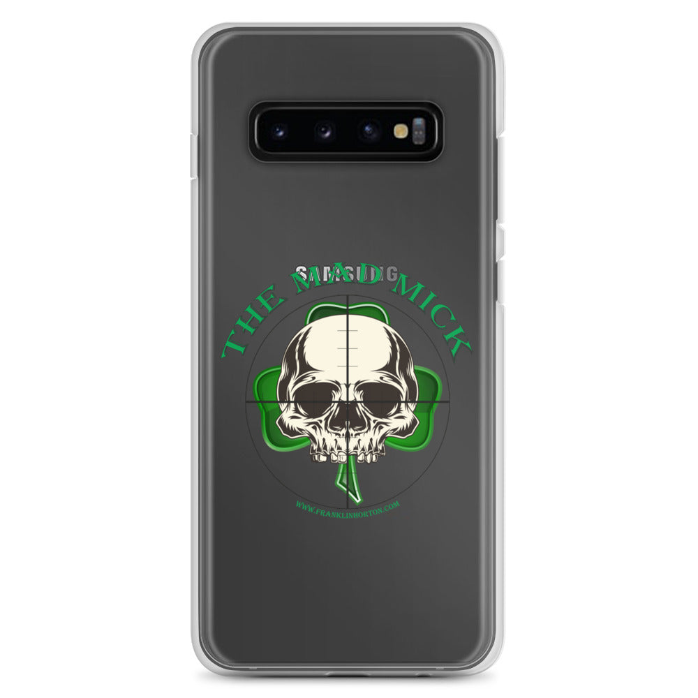 Mad Mick Skull and Shamrock Clear Case for Samsung®