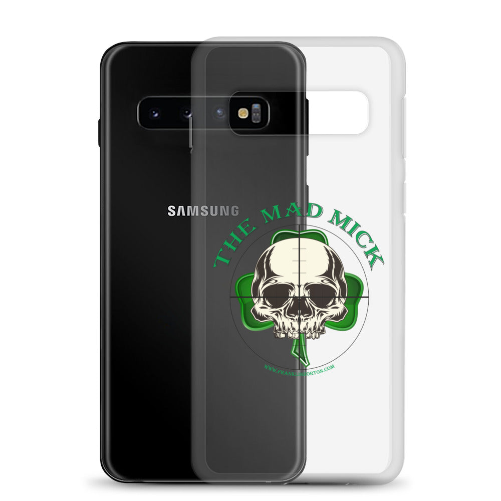 Mad Mick Skull and Shamrock Clear Case for Samsung®