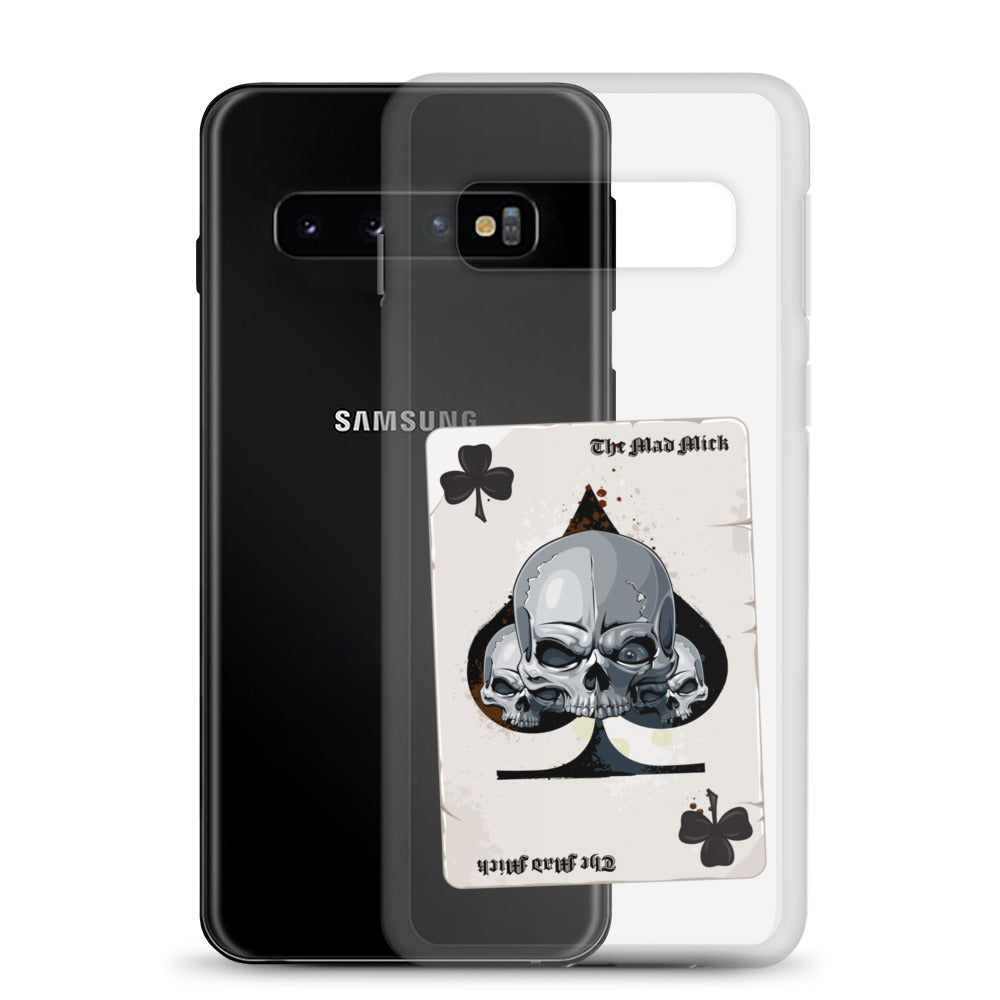 Mad Mick Death Card Clear Case for Samsung®