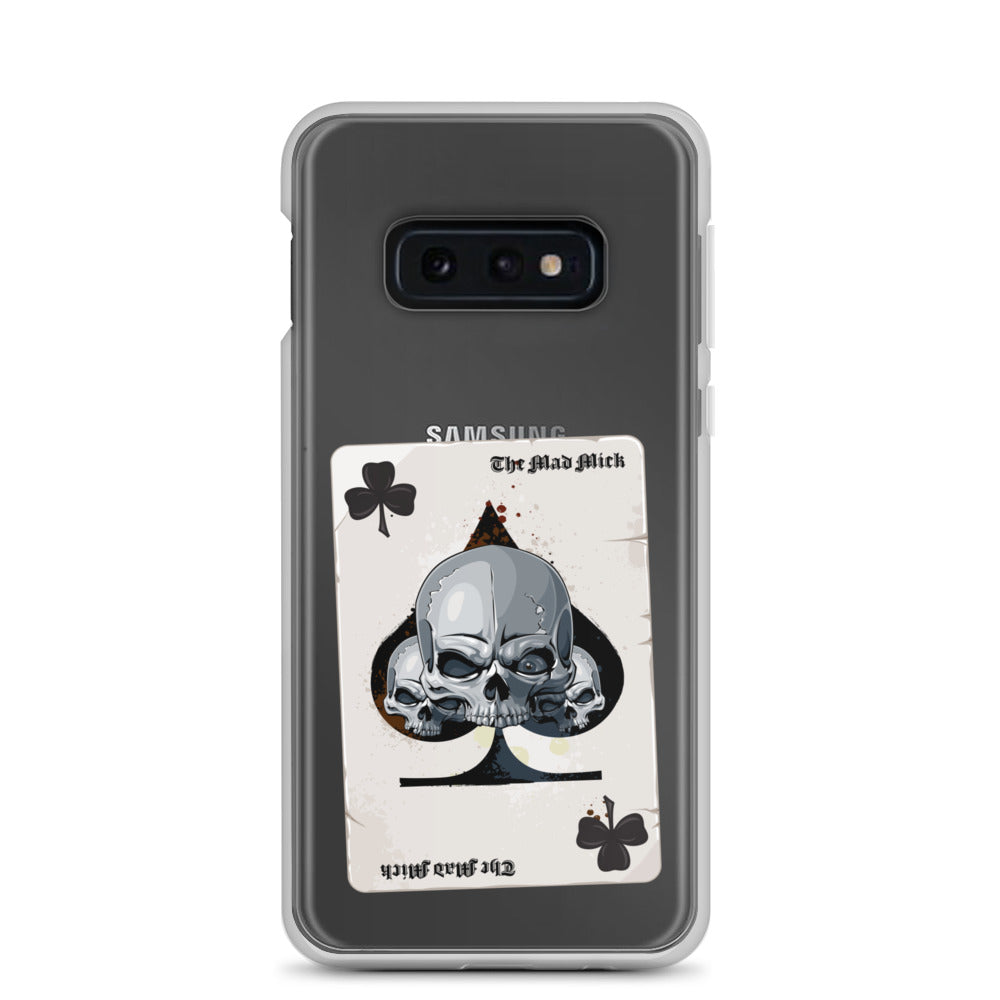 Mad Mick Death Card Clear Case for Samsung®