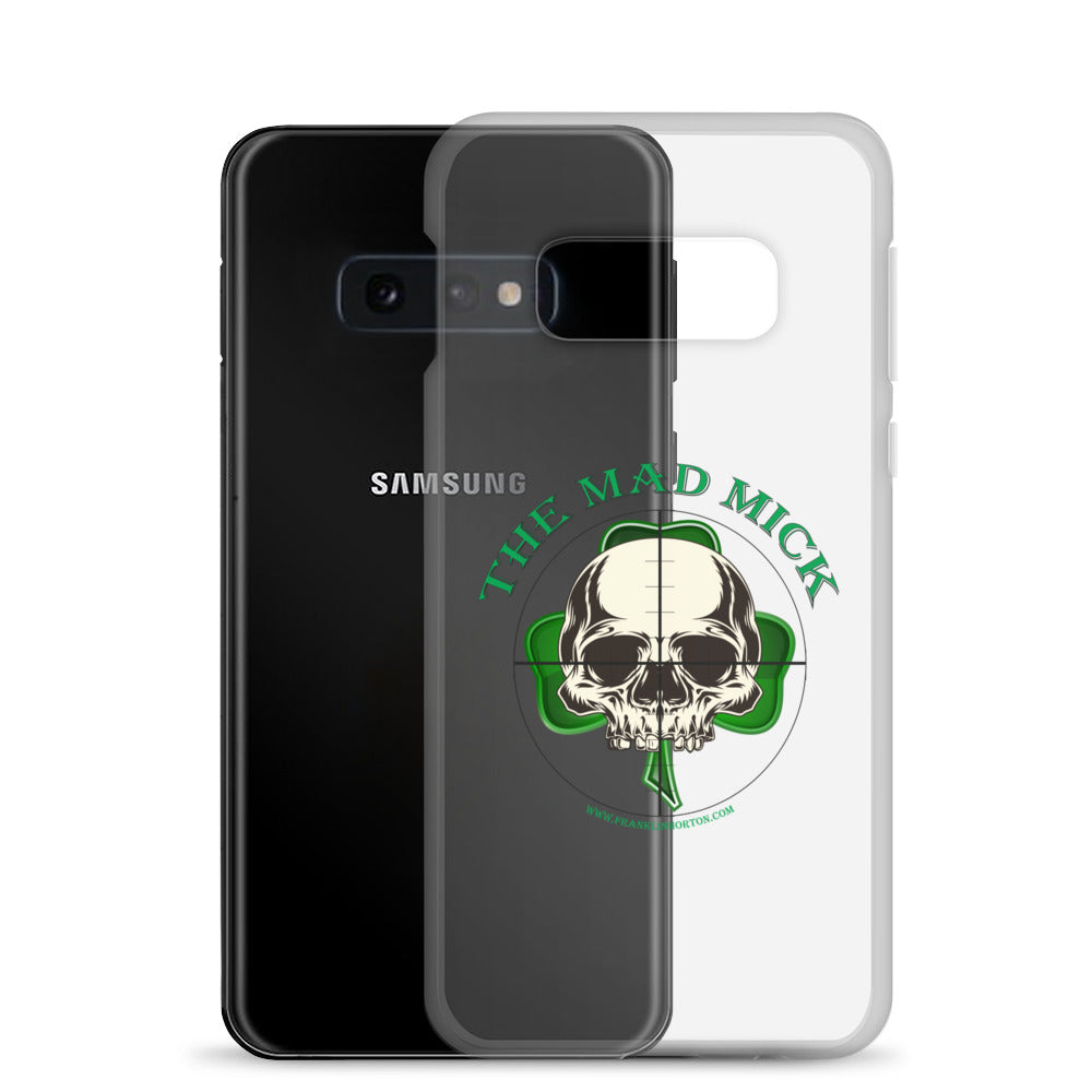 Mad Mick Skull and Shamrock Clear Case for Samsung®