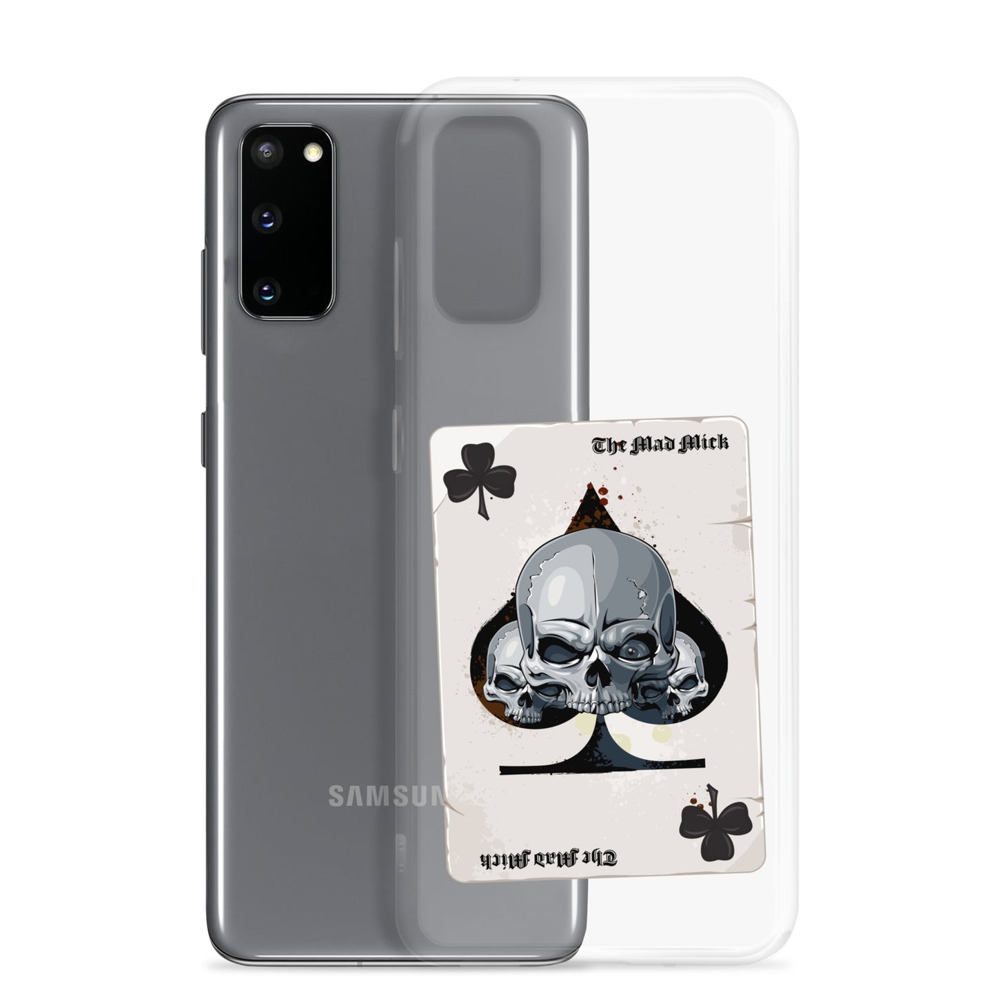 Mad Mick Death Card Clear Case for Samsung®