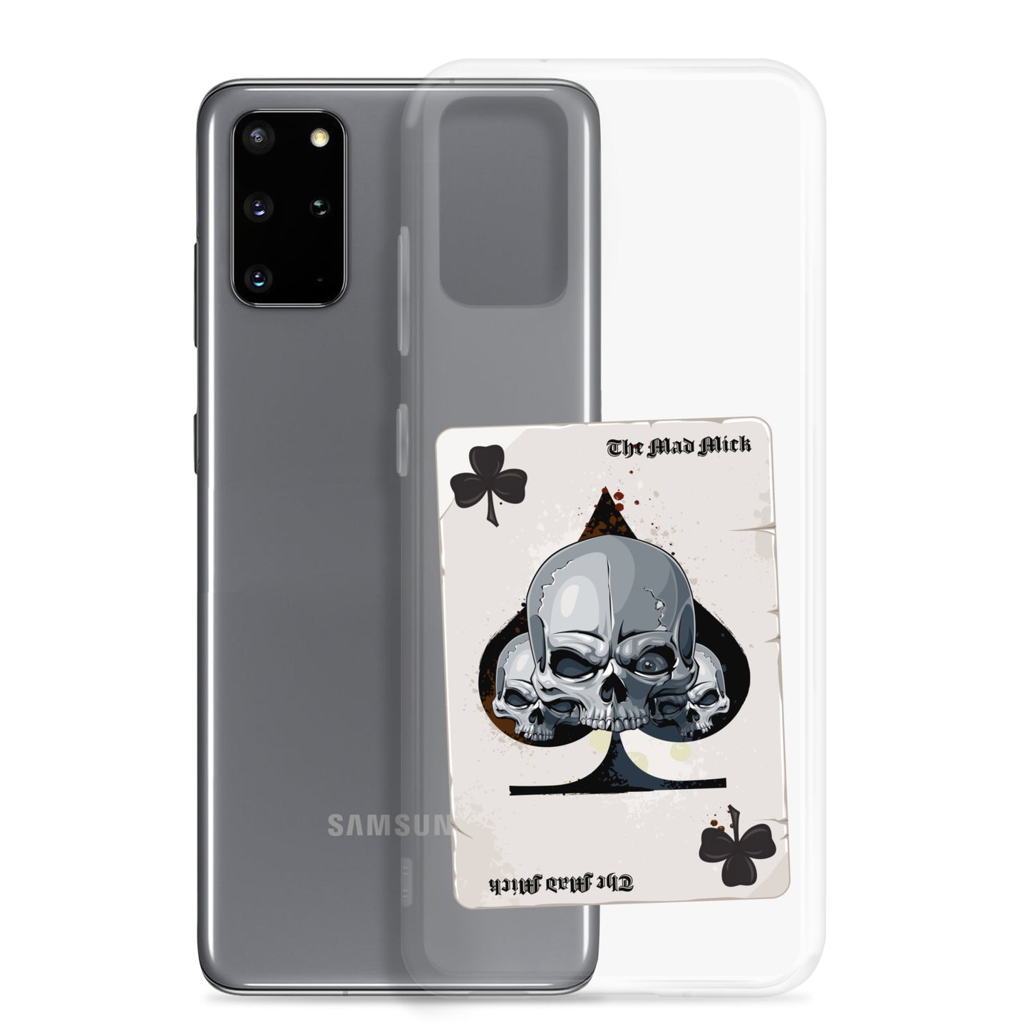 Mad Mick Death Card Clear Case for Samsung®