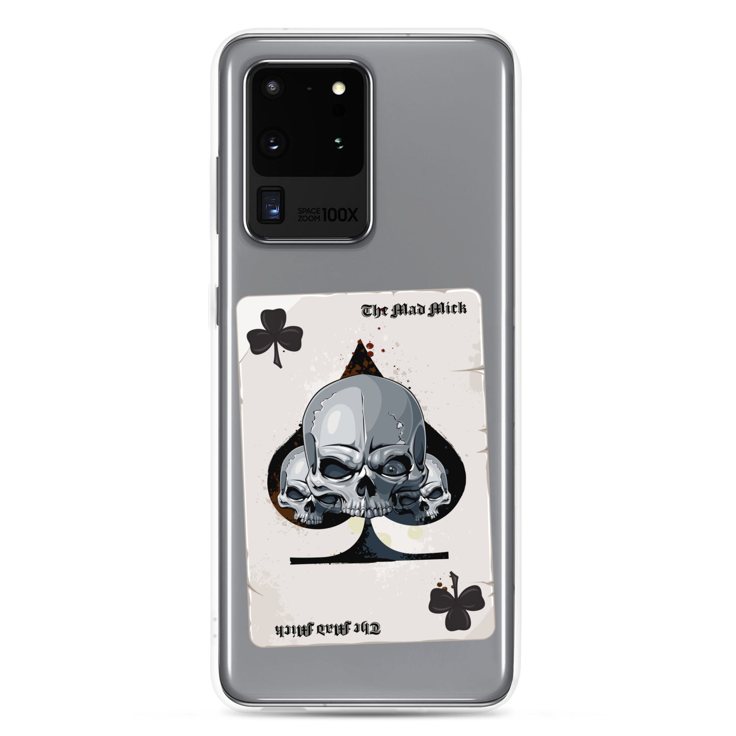 Mad Mick Death Card Clear Case for Samsung®