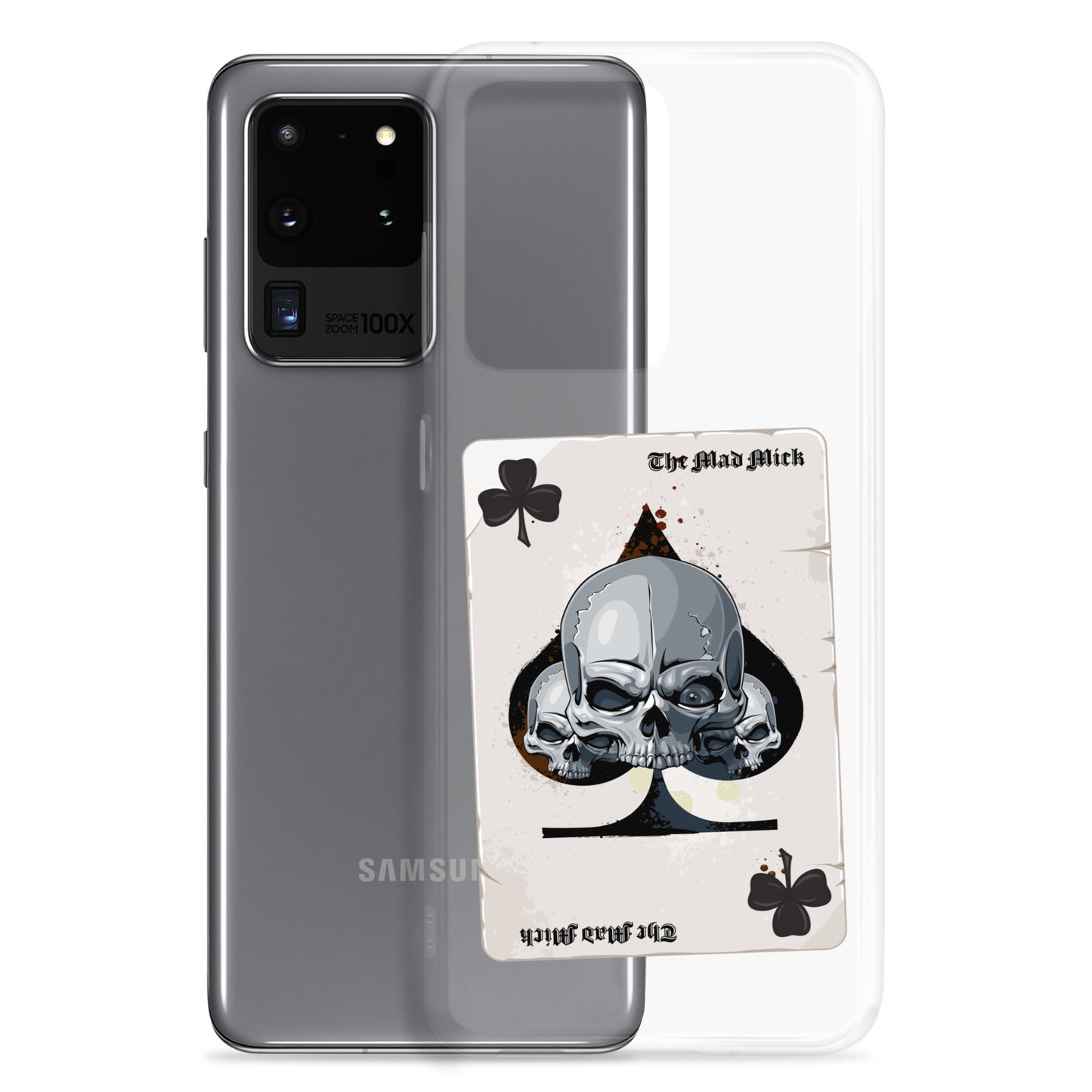 Mad Mick Death Card Clear Case for Samsung®