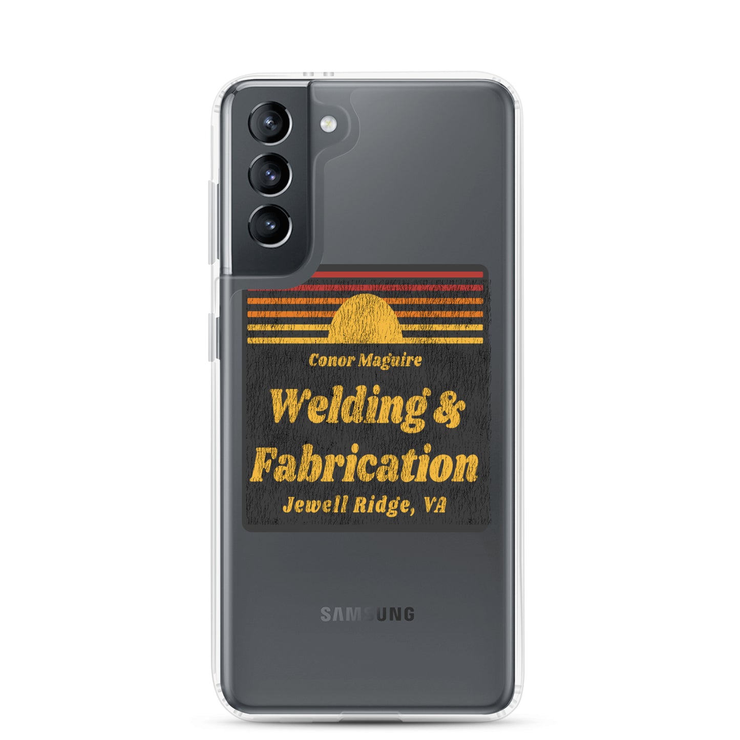 Conor Maguire Welding Clear Case for Samsung®