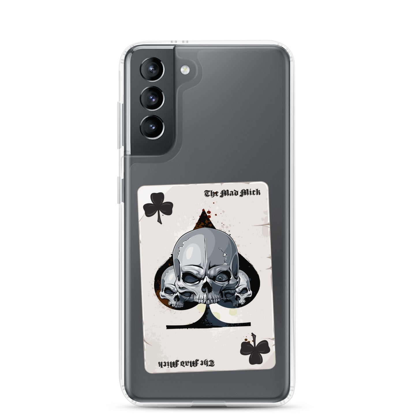 Mad Mick Death Card Clear Case for Samsung®