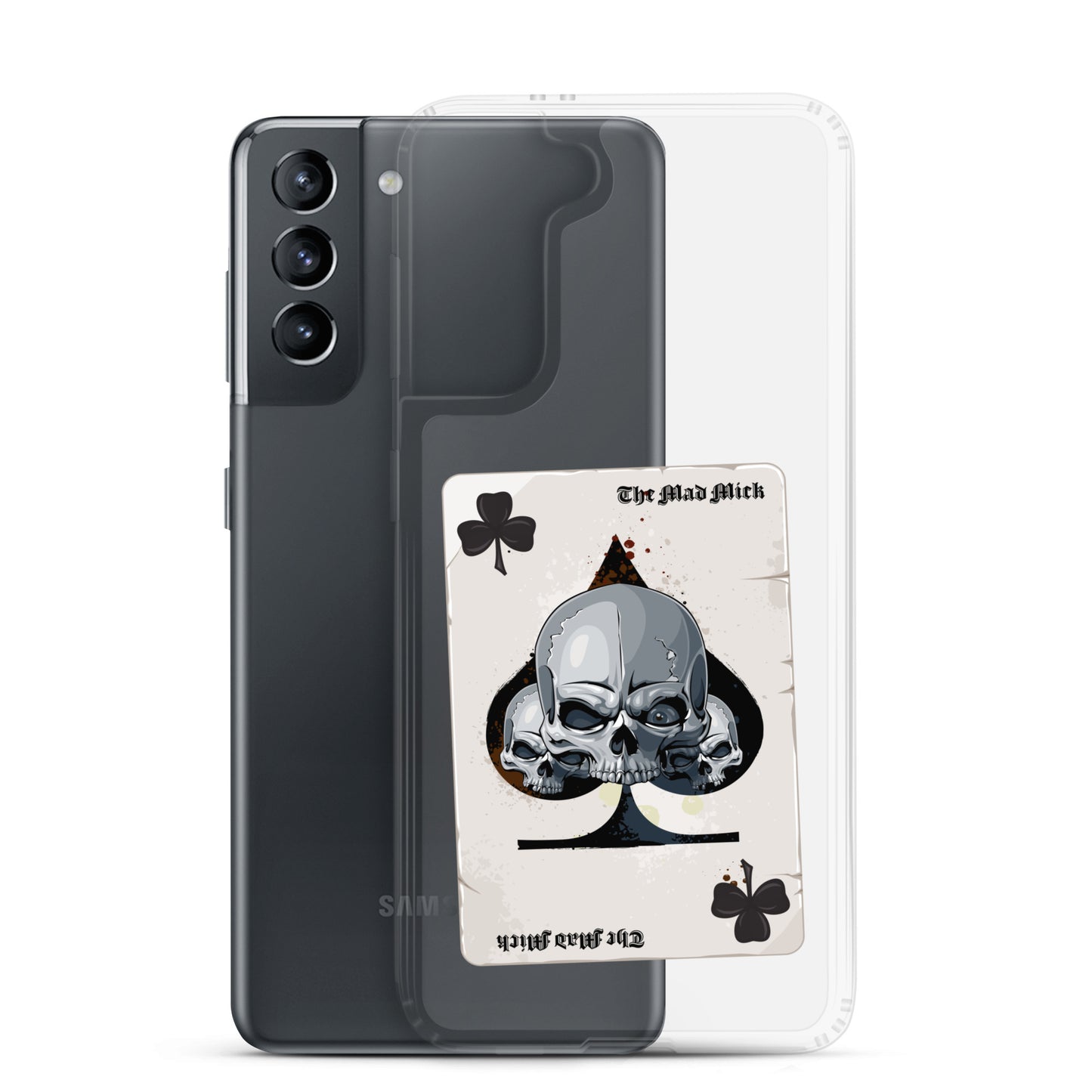 Mad Mick Death Card Clear Case for Samsung®