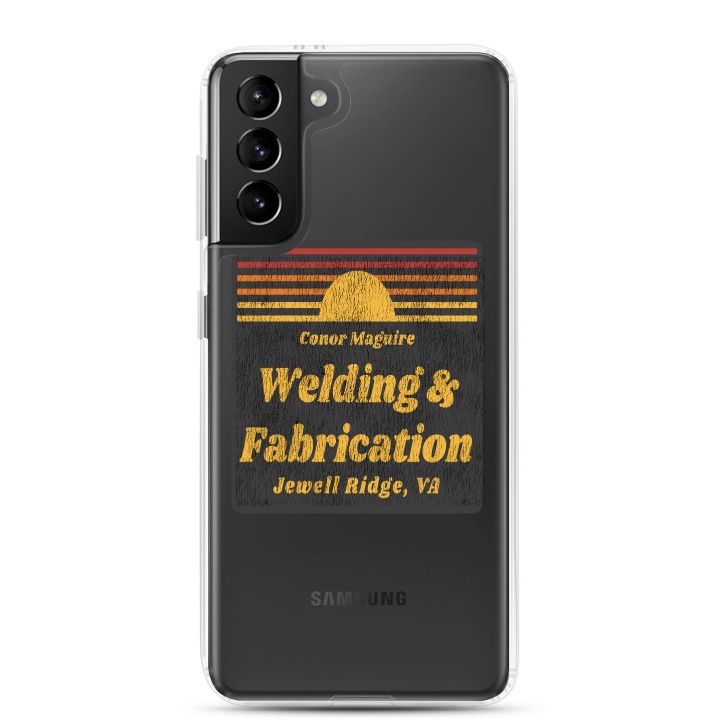 Conor Maguire Welding Clear Case for Samsung®