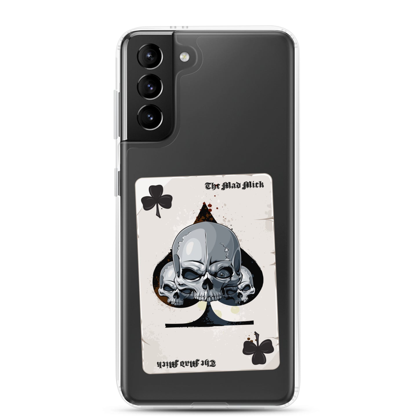 Mad Mick Death Card Clear Case for Samsung®