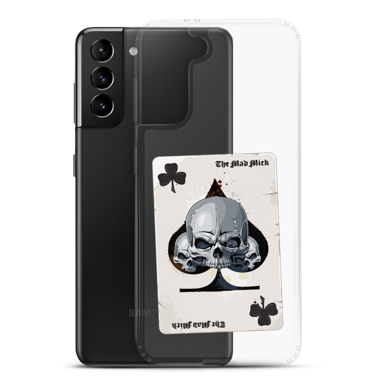 Mad Mick Death Card Clear Case for Samsung®