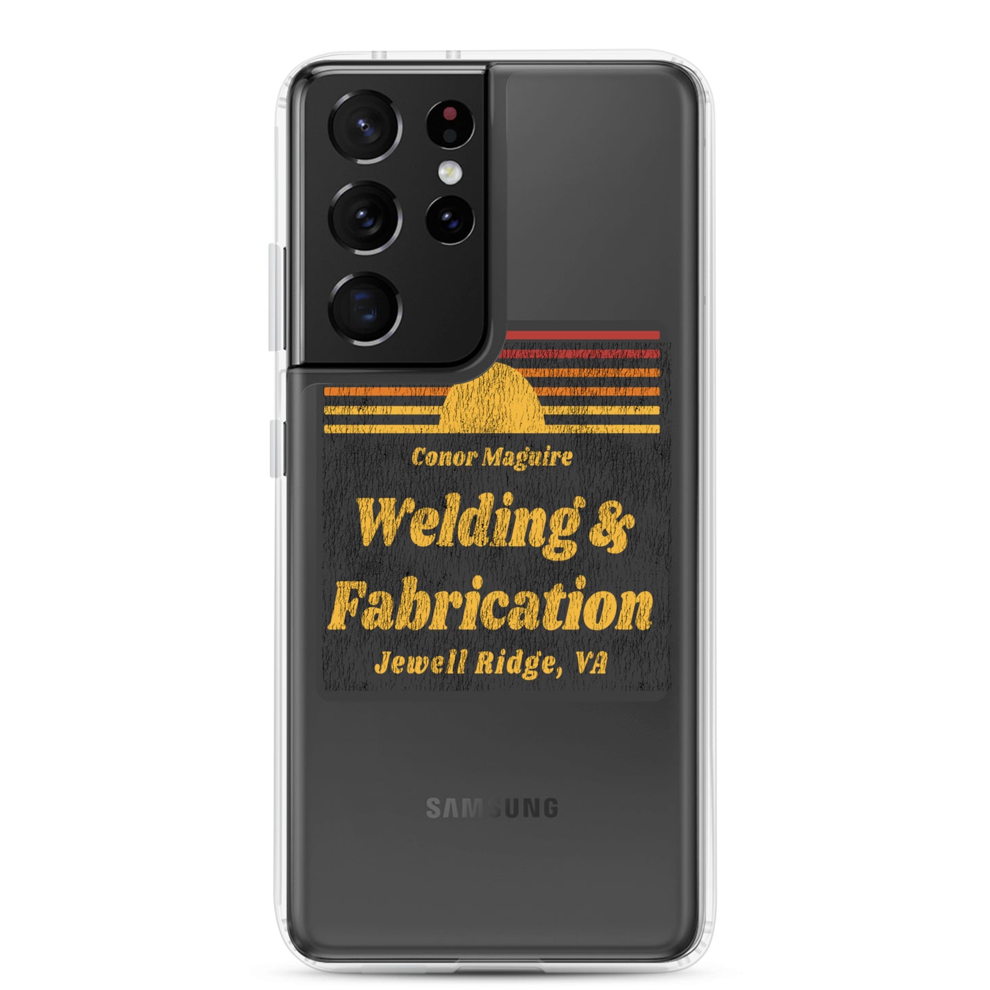 Conor Maguire Welding Clear Case for Samsung®