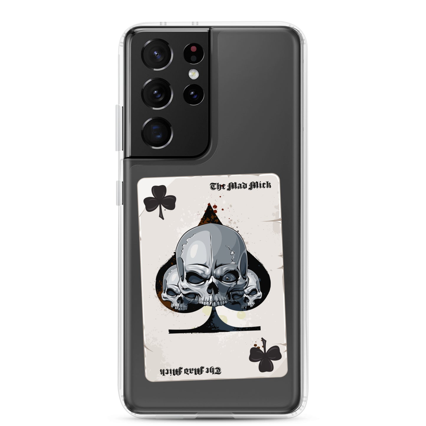 Mad Mick Death Card Clear Case for Samsung®