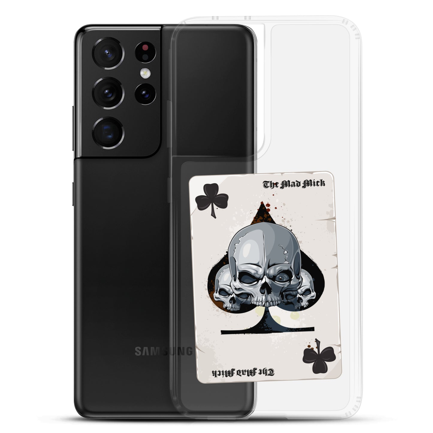 Mad Mick Death Card Clear Case for Samsung®