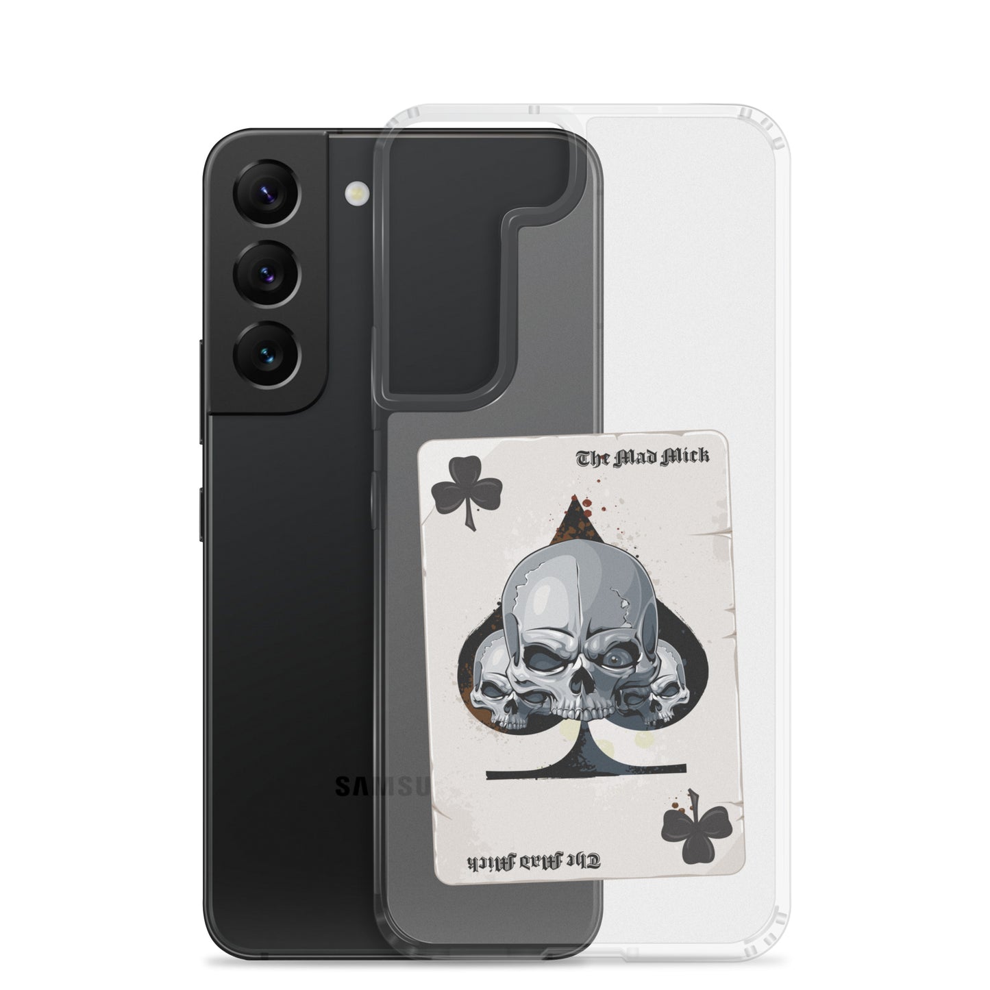 Mad Mick Death Card Clear Case for Samsung®