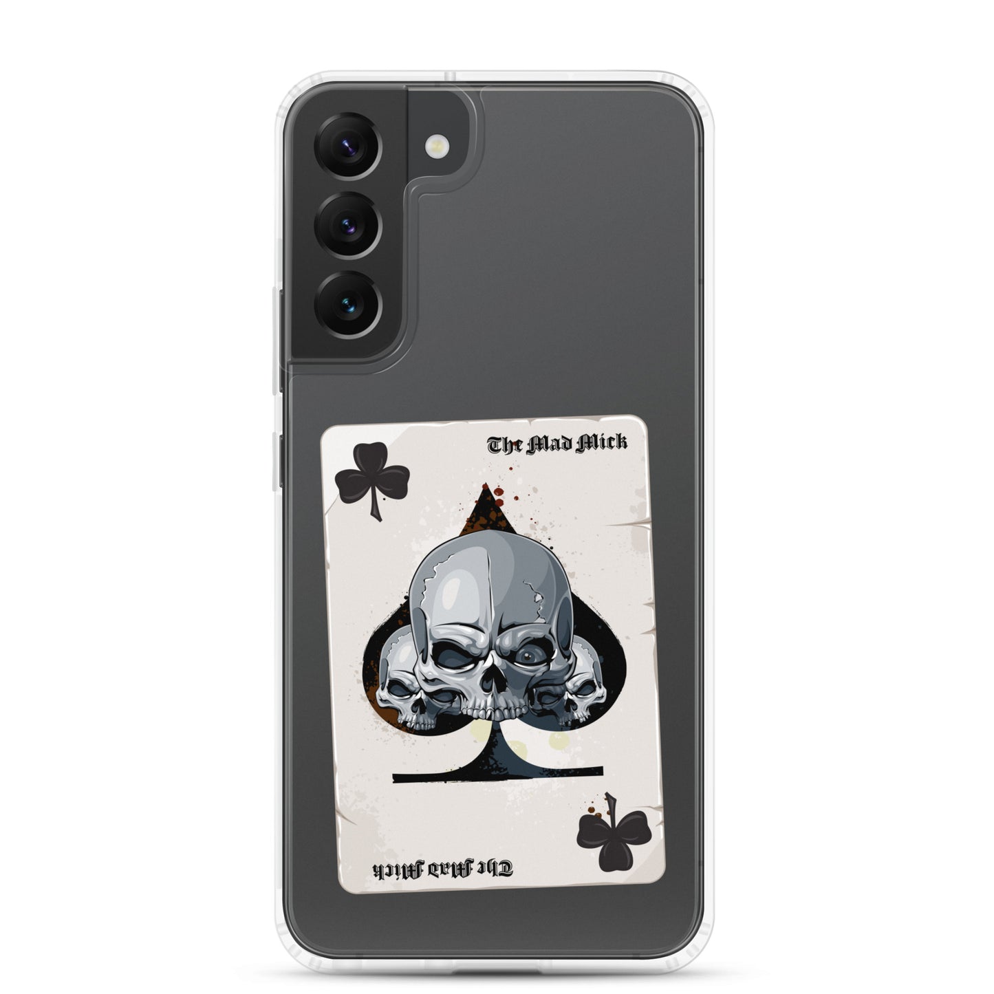 Mad Mick Death Card Clear Case for Samsung®