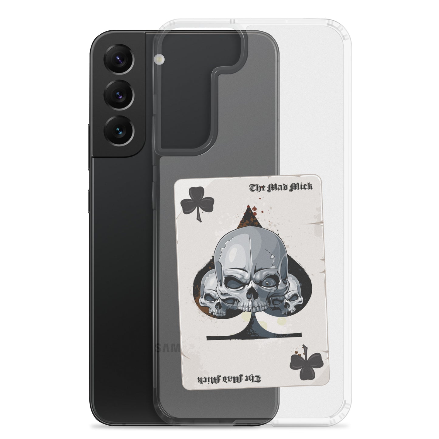 Mad Mick Death Card Clear Case for Samsung®