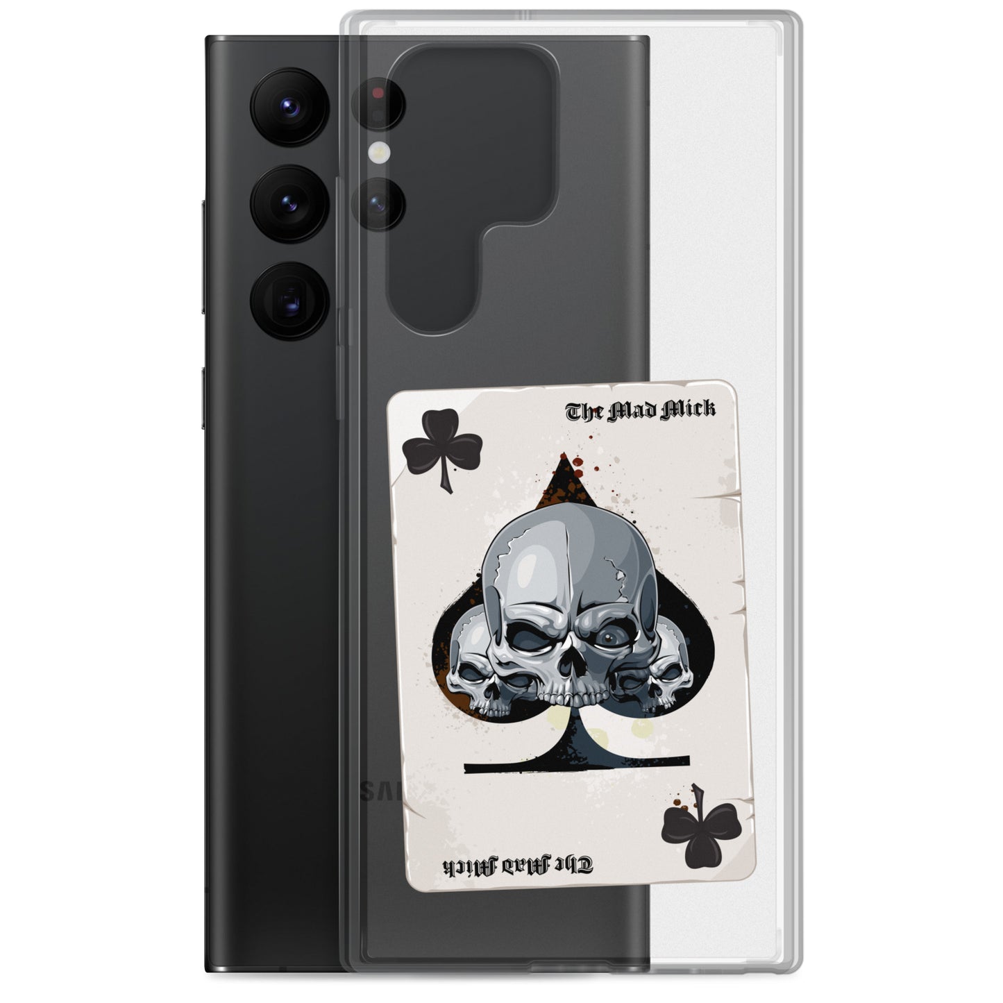 Mad Mick Death Card Clear Case for Samsung®