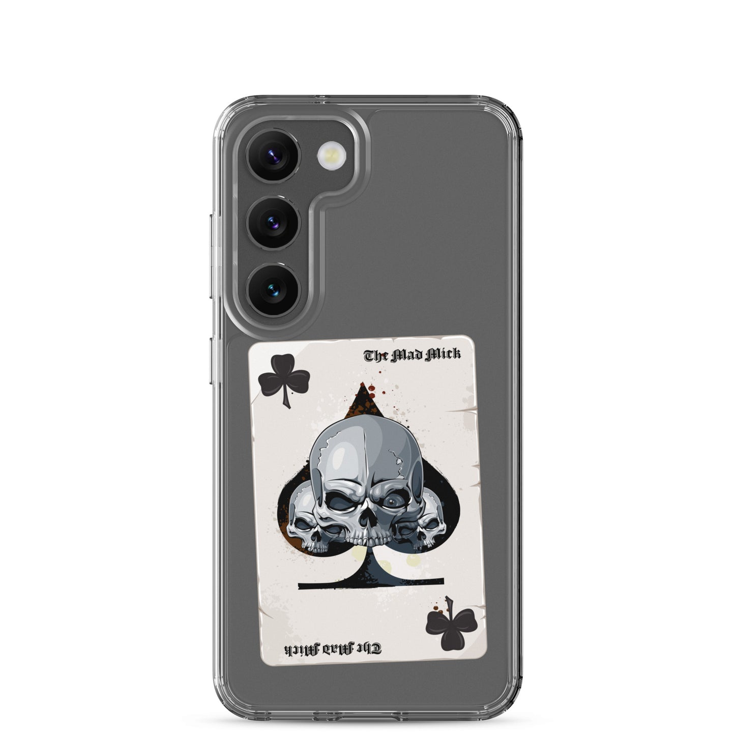 Mad Mick Death Card Clear Case for Samsung®