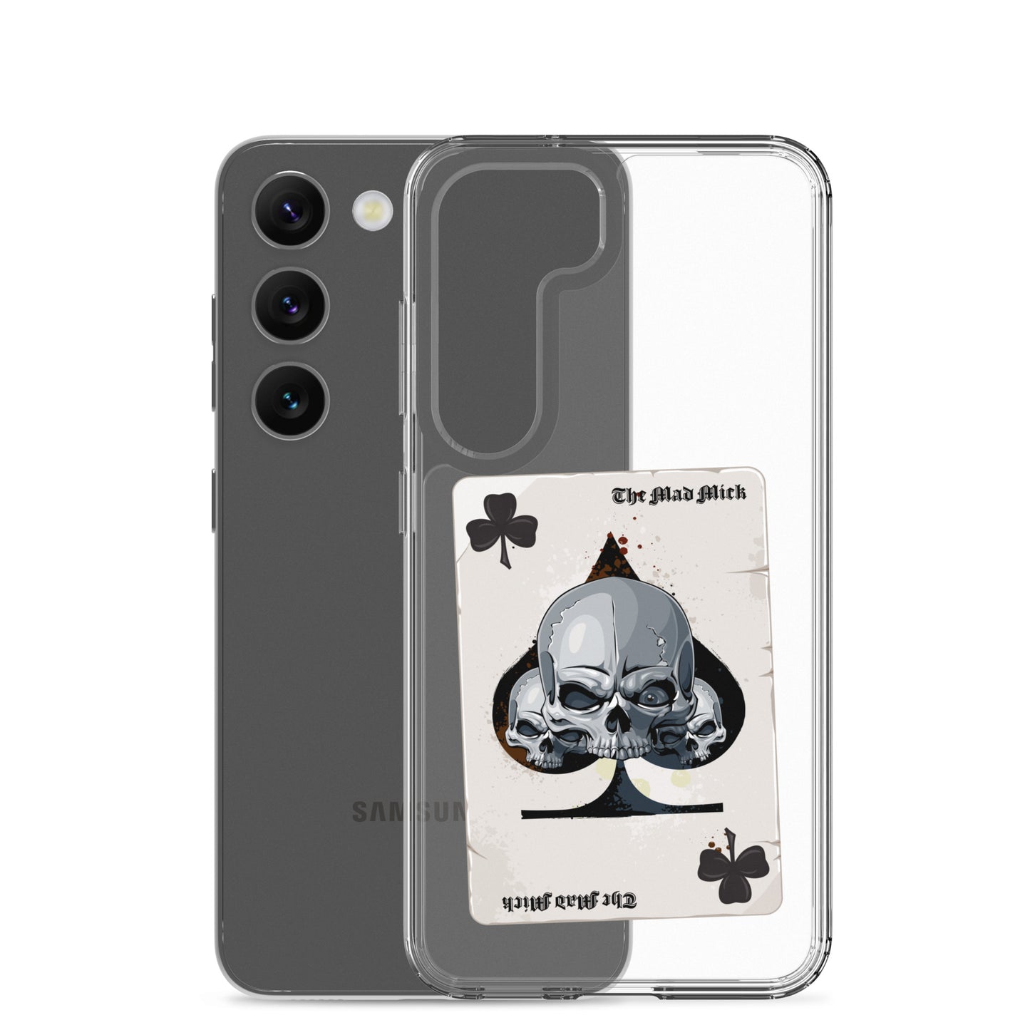 Mad Mick Death Card Clear Case for Samsung®