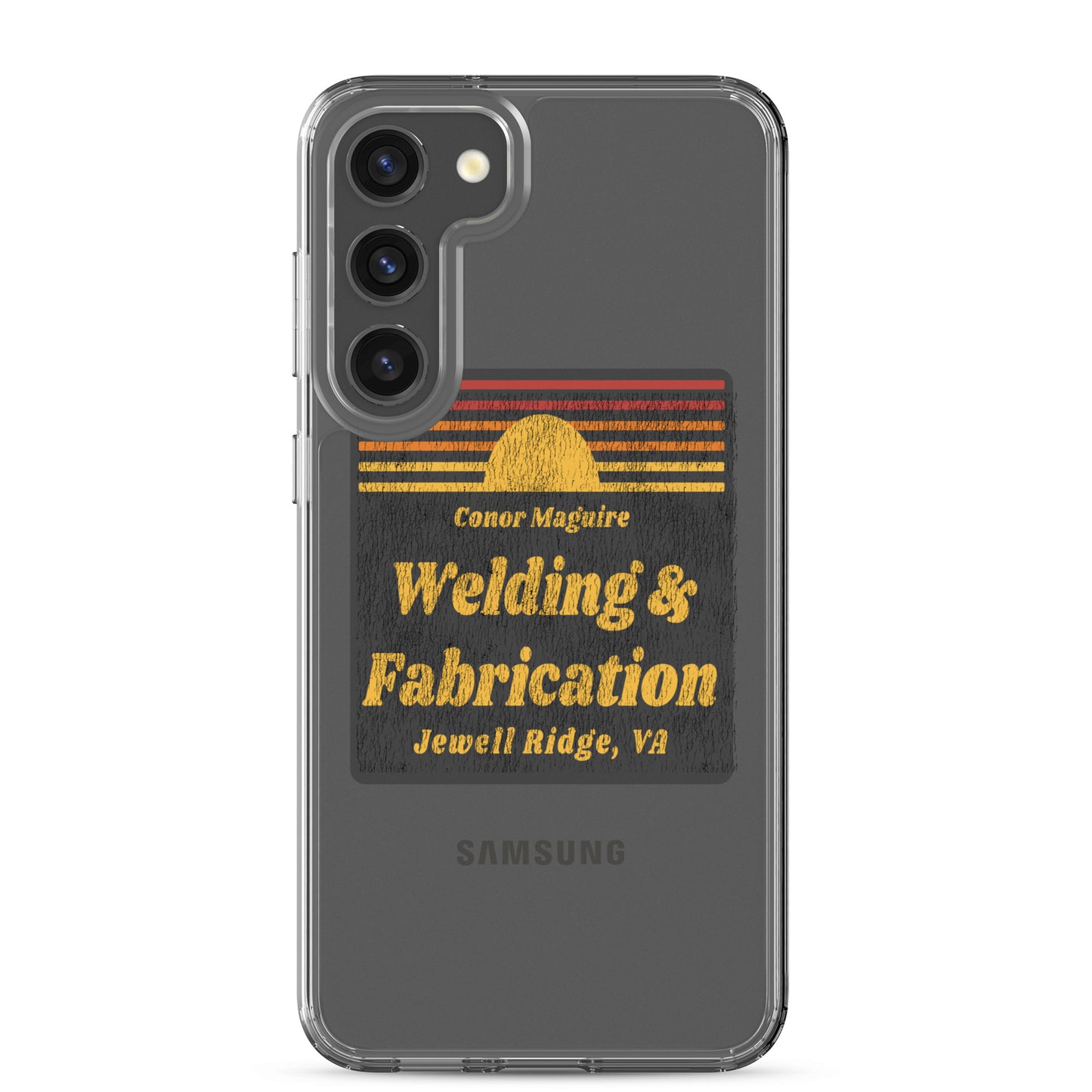 Conor Maguire Welding Clear Case for Samsung®