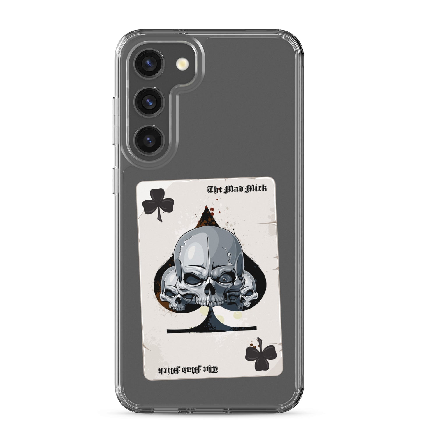 Mad Mick Death Card Clear Case for Samsung®