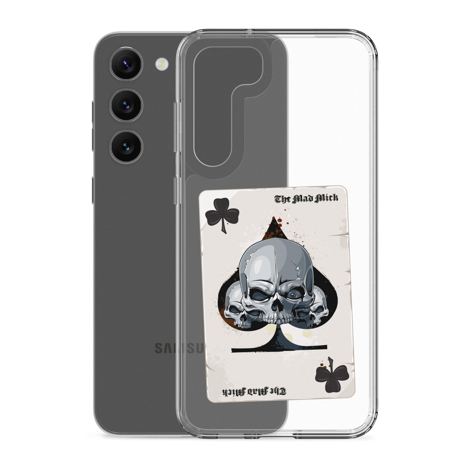 Mad Mick Death Card Clear Case for Samsung®