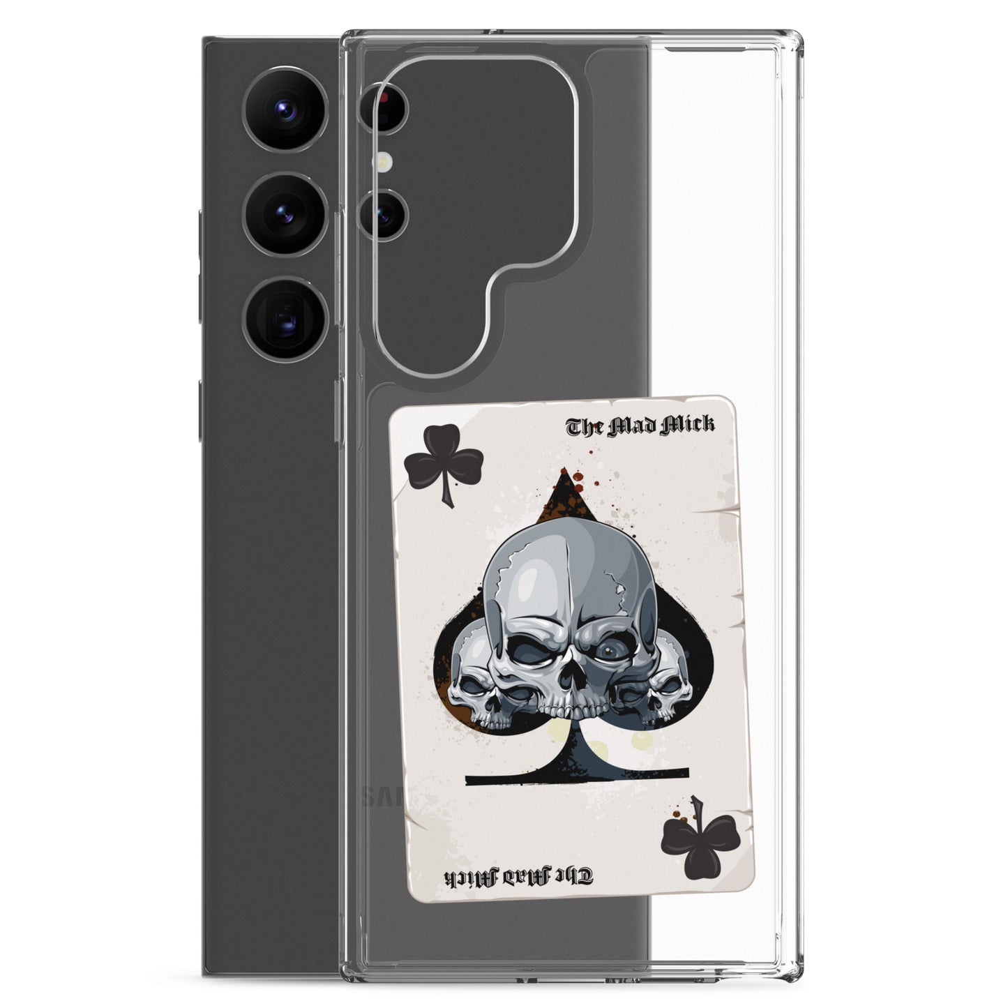 Mad Mick Death Card Clear Case for Samsung®