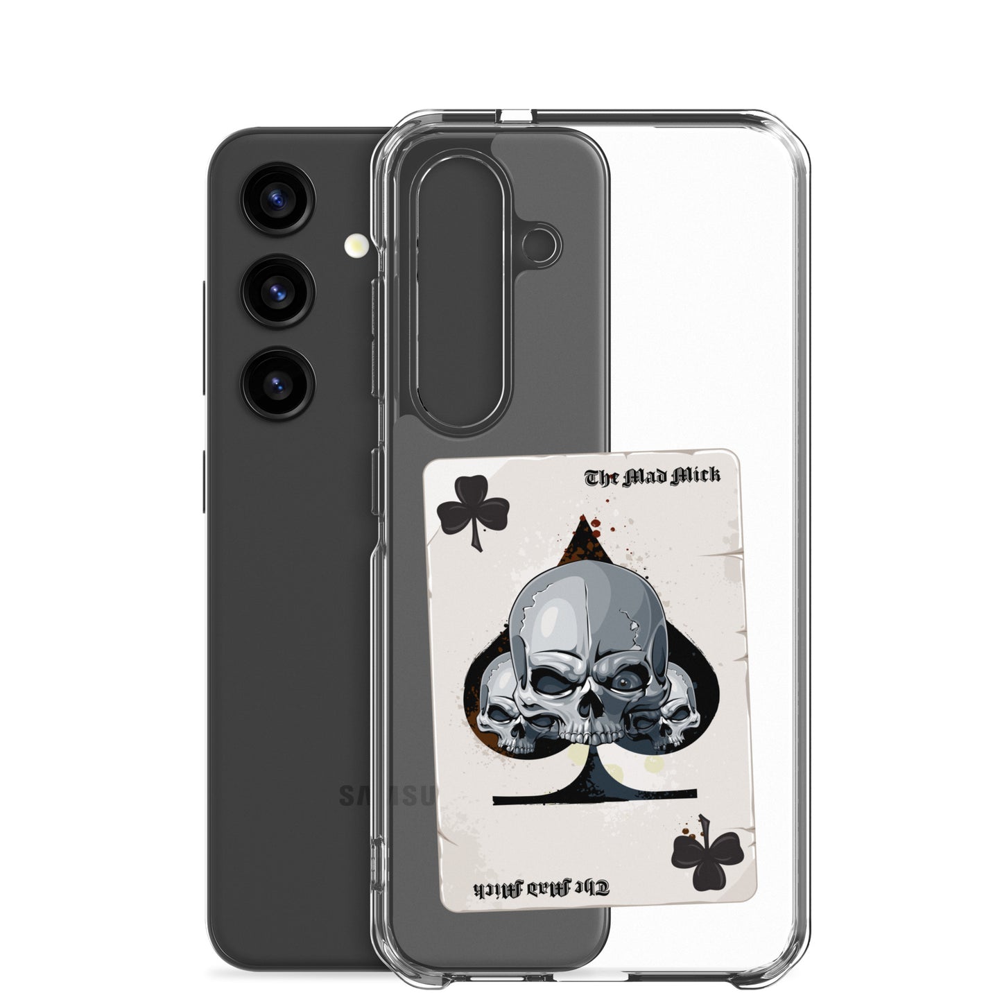 Mad Mick Death Card Clear Case for Samsung®