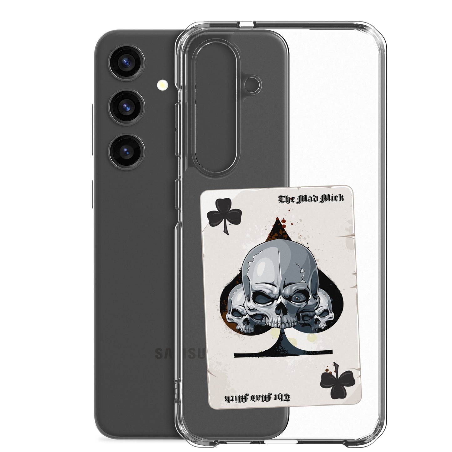 Mad Mick Death Card Clear Case for Samsung®