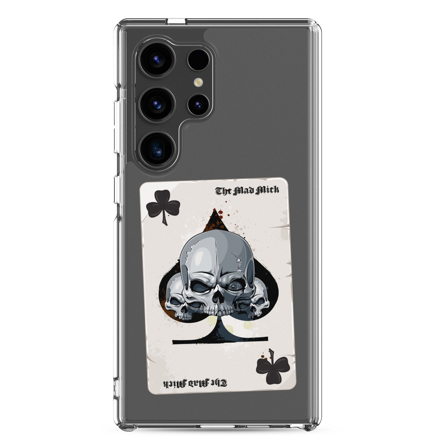 Mad Mick Death Card Clear Case for Samsung®