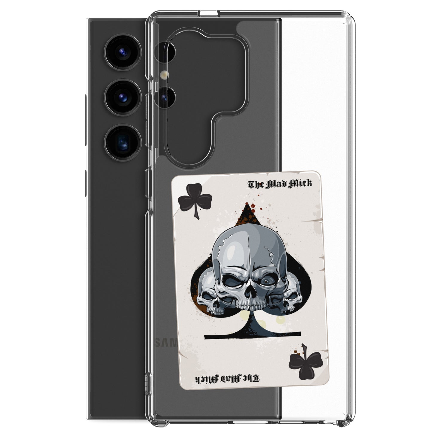 Mad Mick Death Card Clear Case for Samsung®