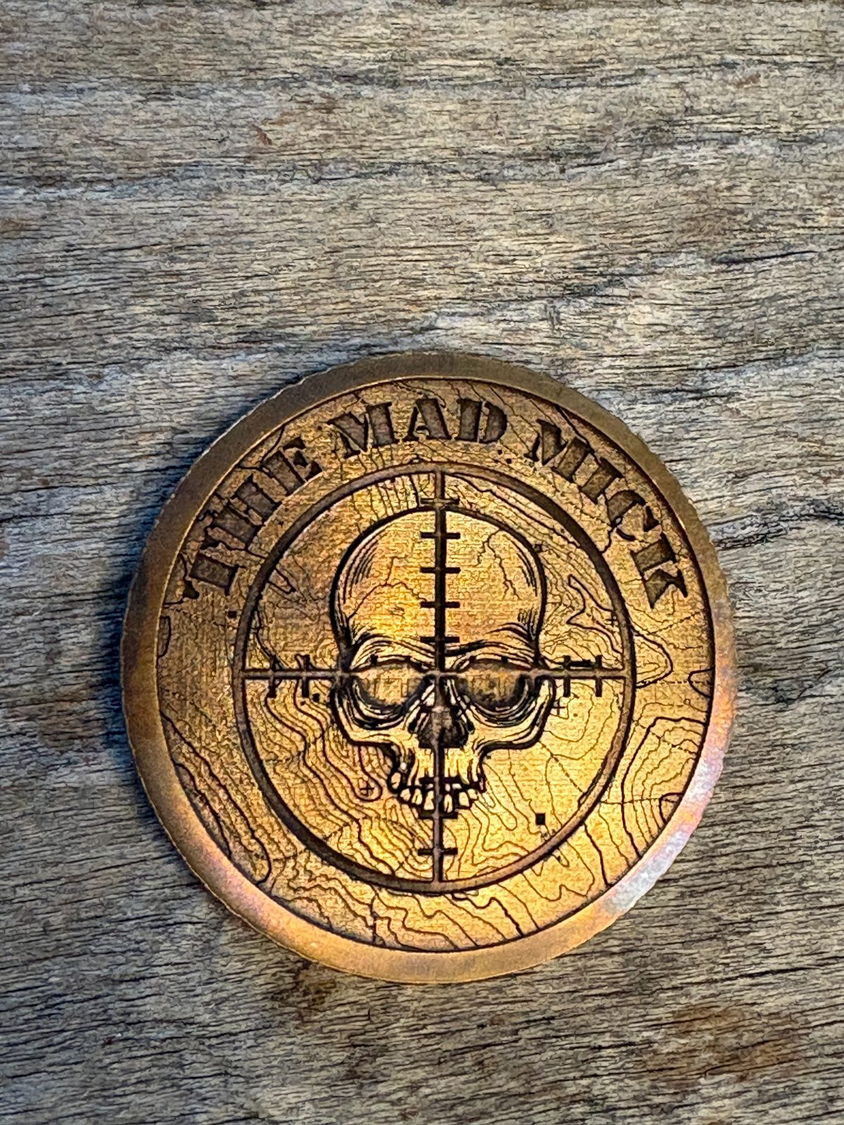 Mad Mick Crosshair Reaper Challenge Coin