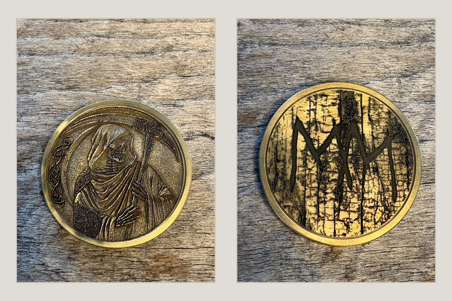 Mad Mick Robed Reaper Coin
