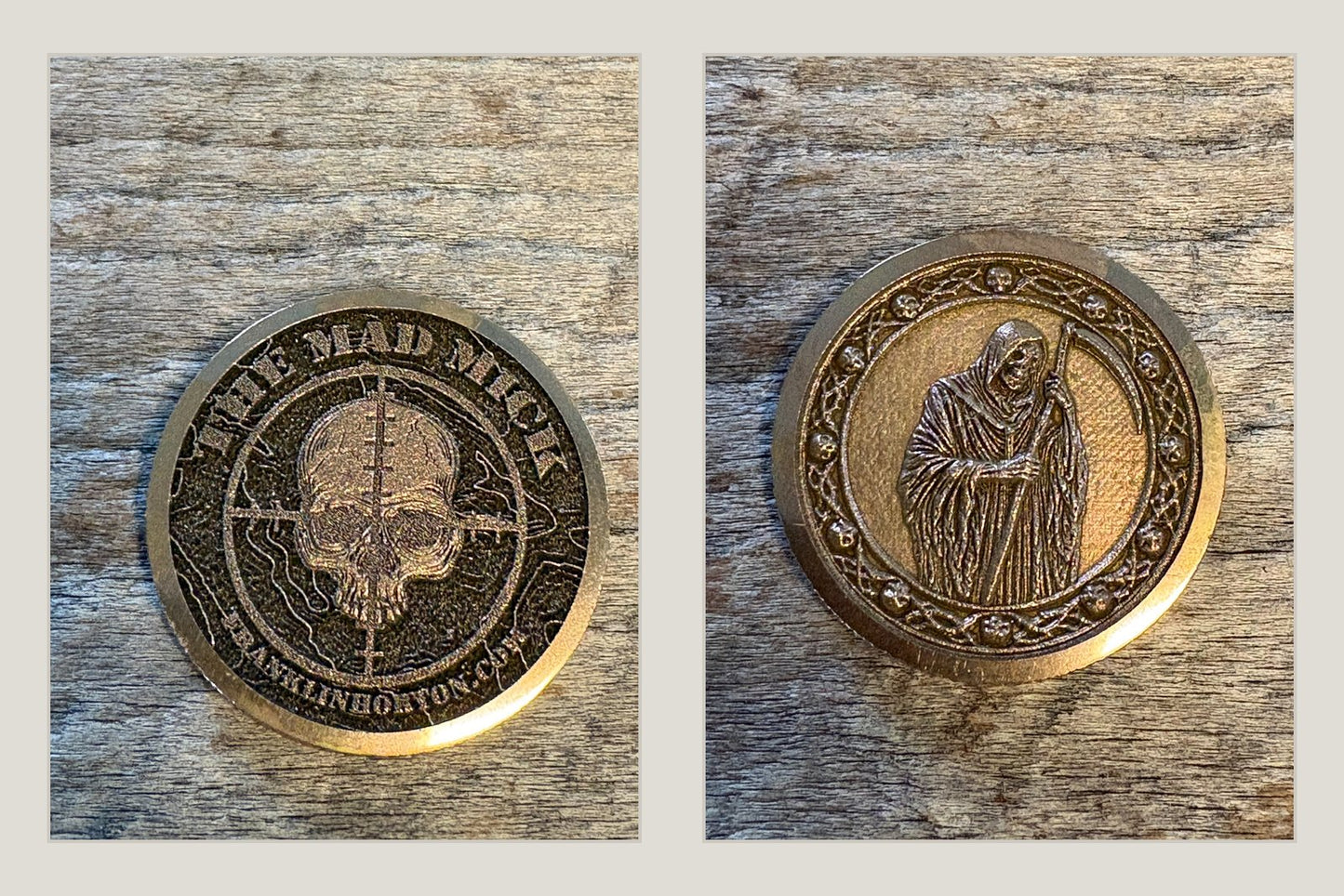 Mad Mick Topo Reaper Coin