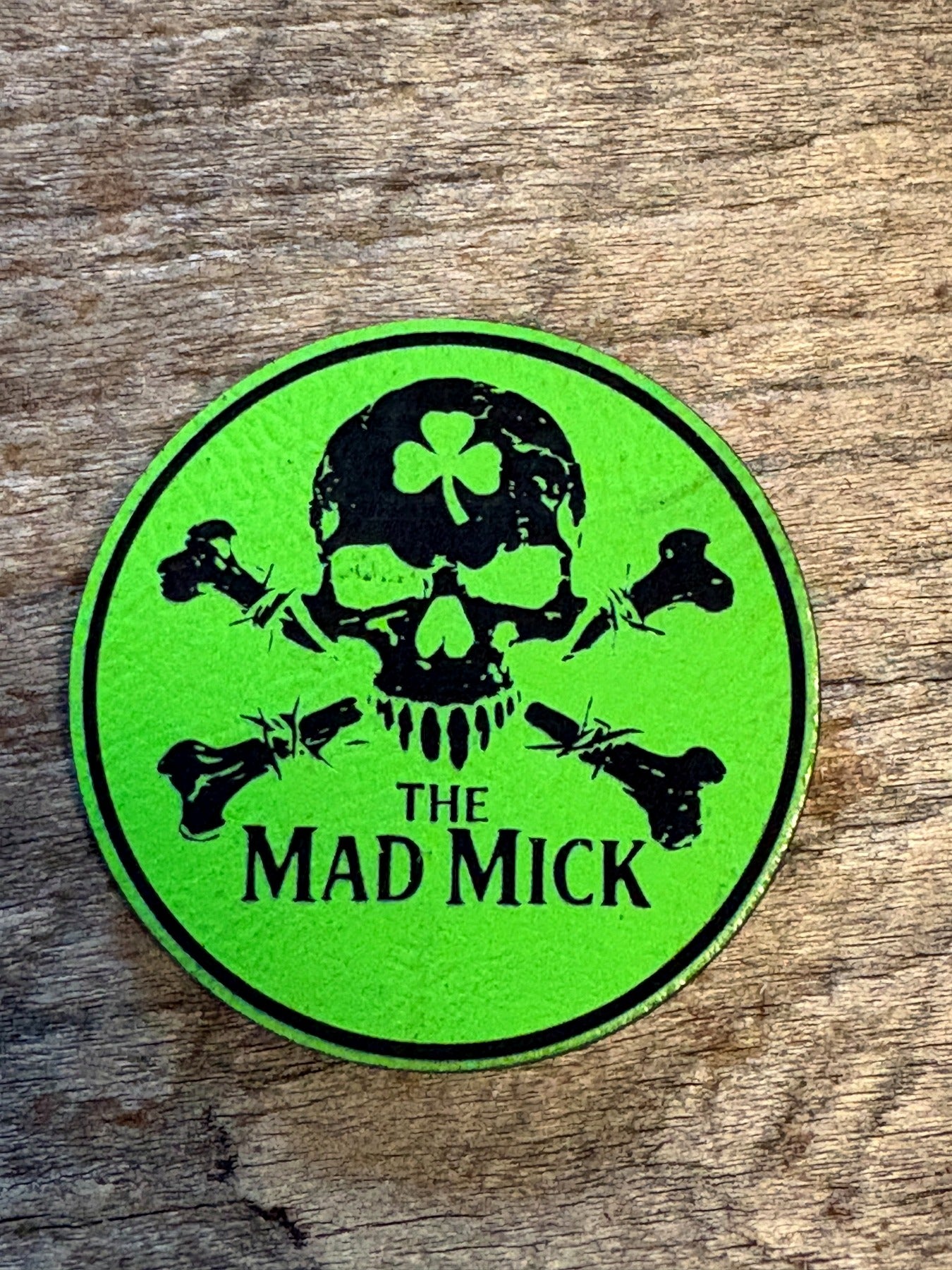 Mad Mick Skull & Crossbones Morale Patch