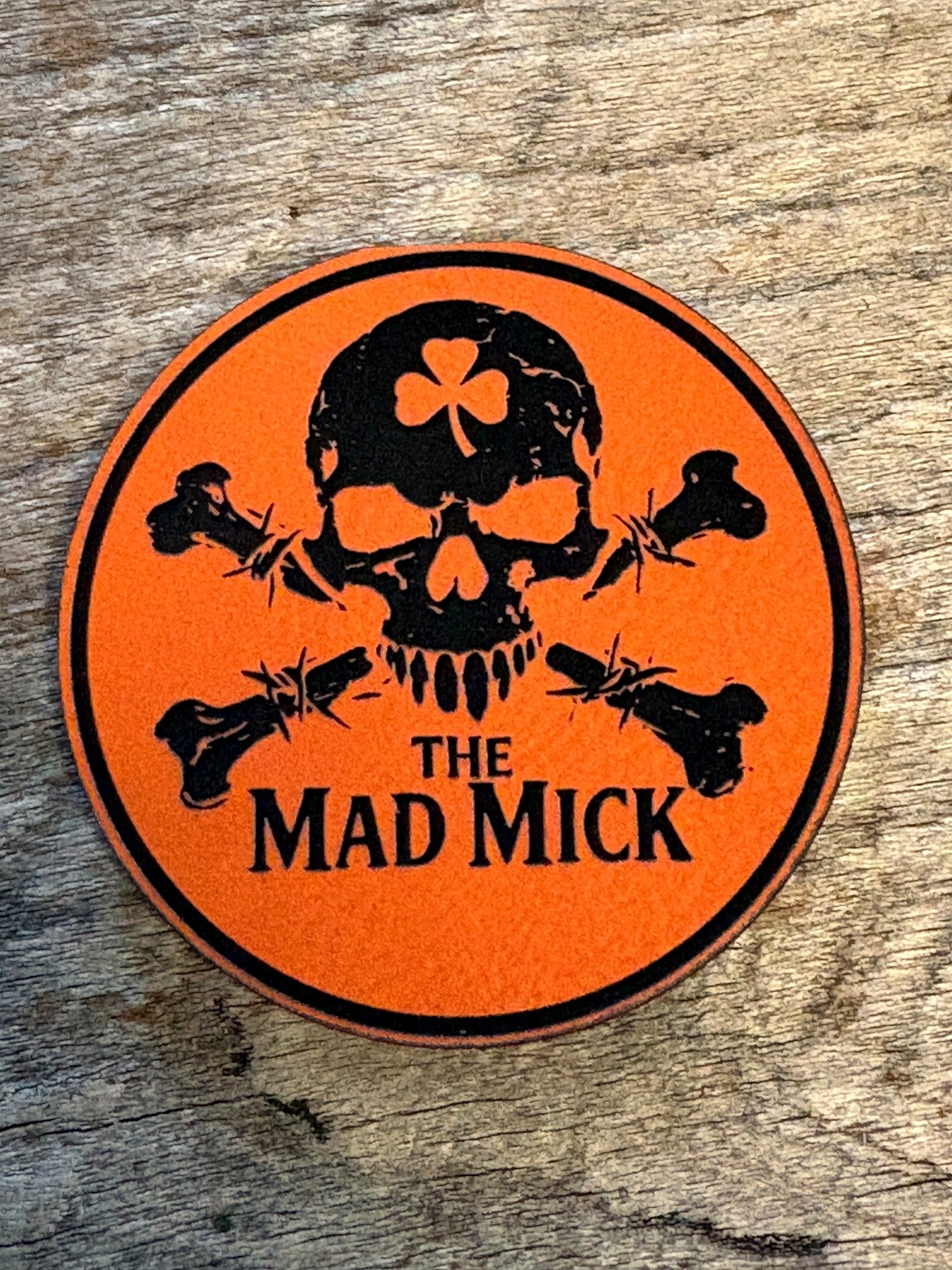 Mad Mick Skull & Crossbones Morale Patch