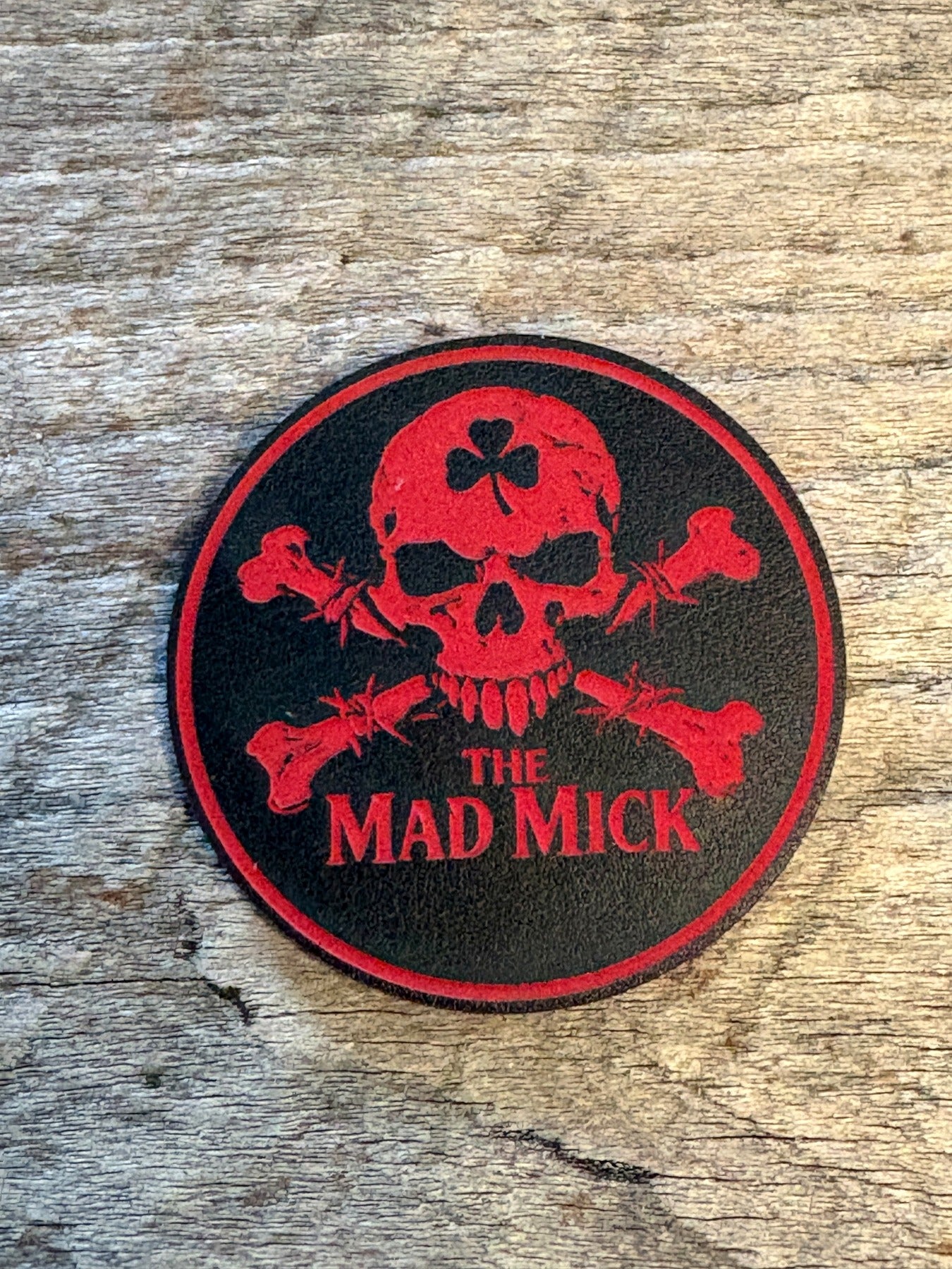 Mad Mick Skull & Crossbones Morale Patch